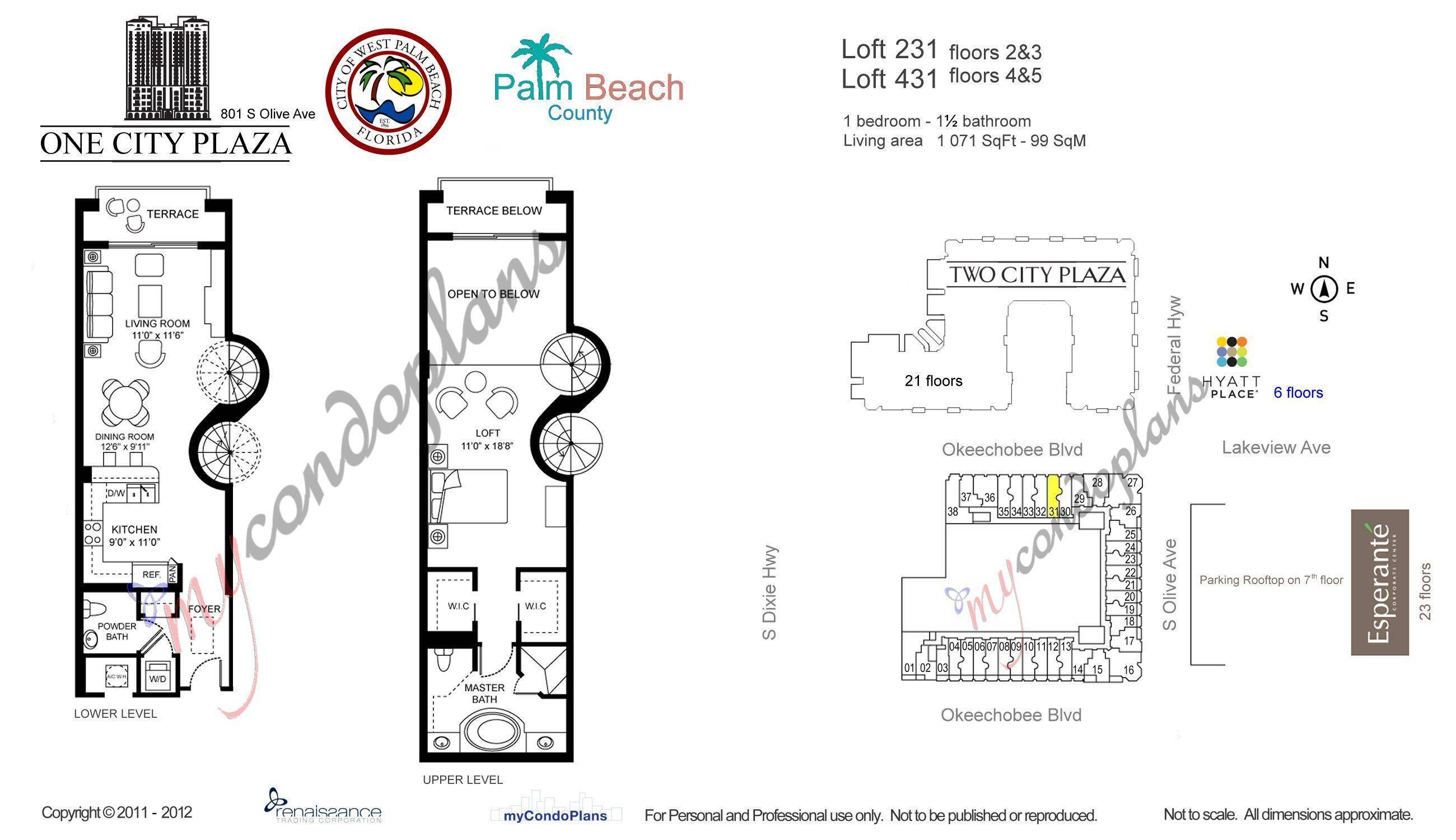 West Palm Beach, FL 33401,801 S Olive AVE 431