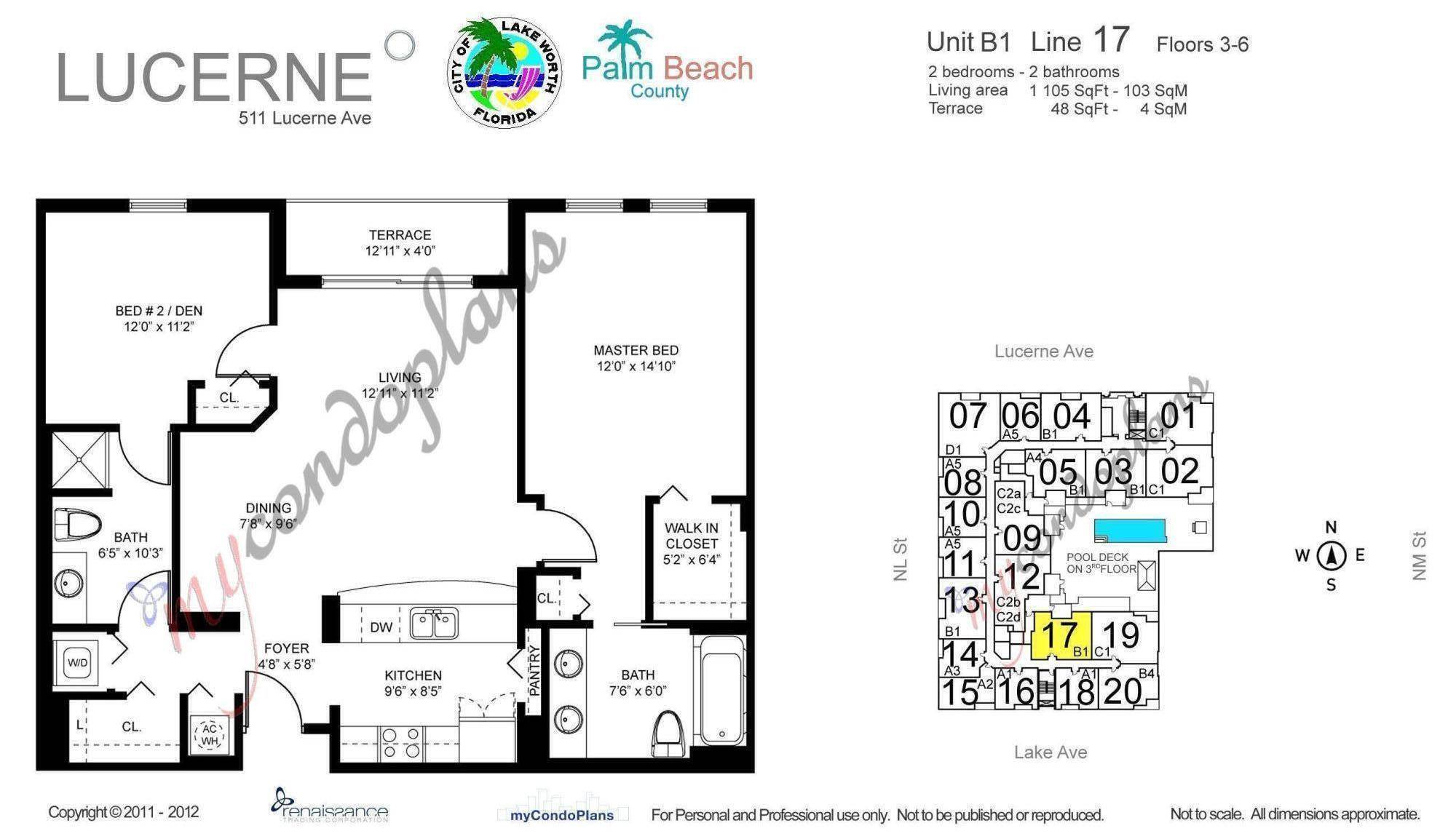 Lake Worth Beach, FL 33460,511 Lucerne AVE 617