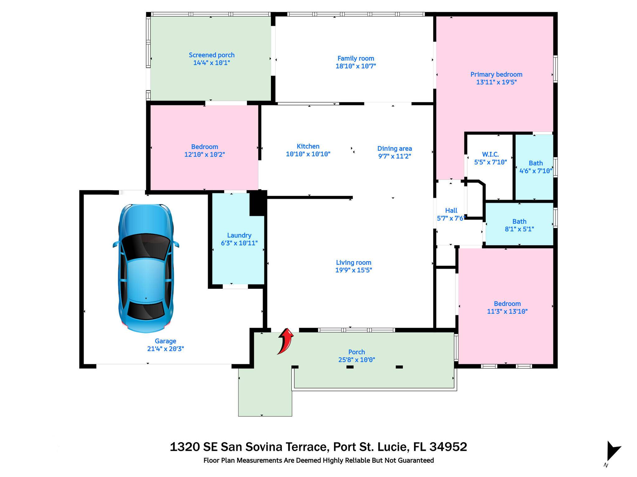 Port Saint Lucie, FL 34953,1320 SE San Sovina TER