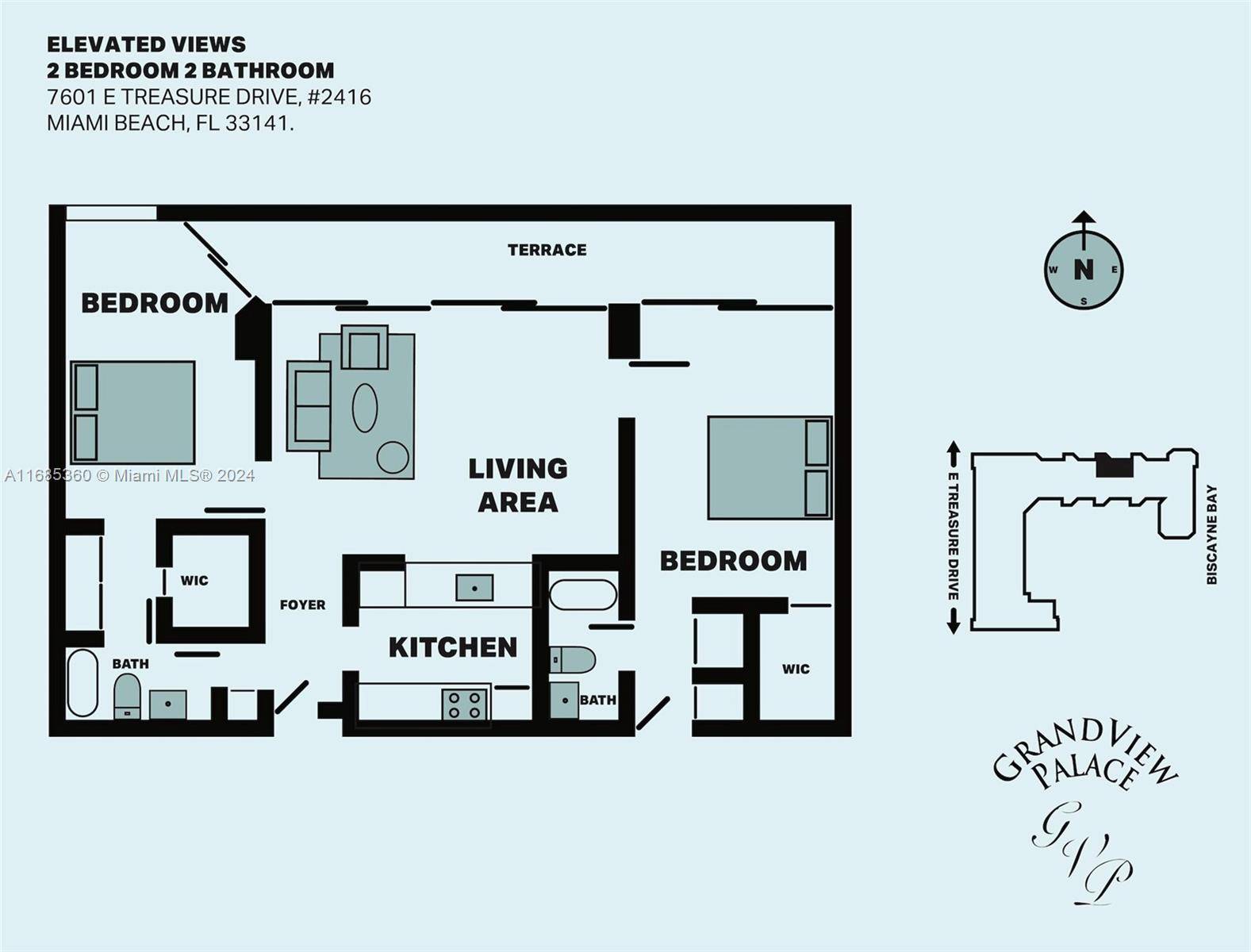 North Bay Village, FL 33141,7601 E Treasure Dr #2416