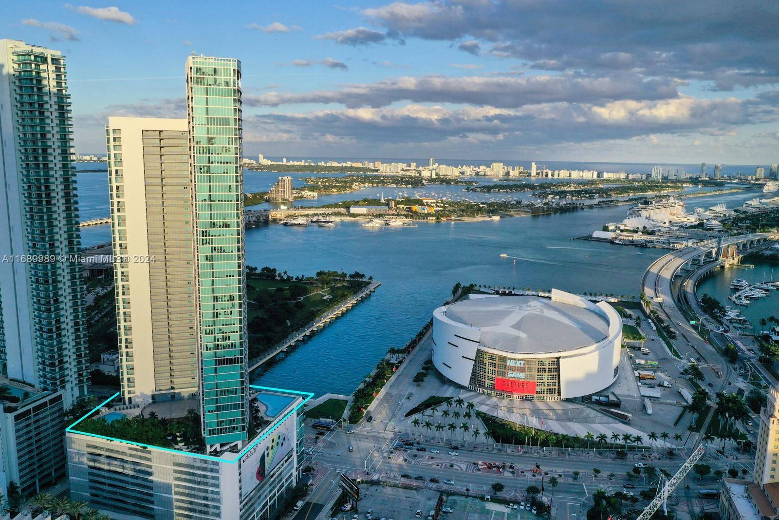 Miami, FL 33132,888 Biscayne Blvd #4007