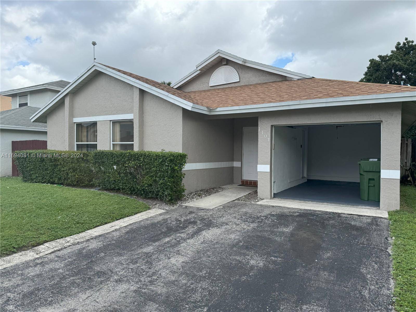 Pembroke Pines, FL 33025,1101 SW 98th Ter #1101