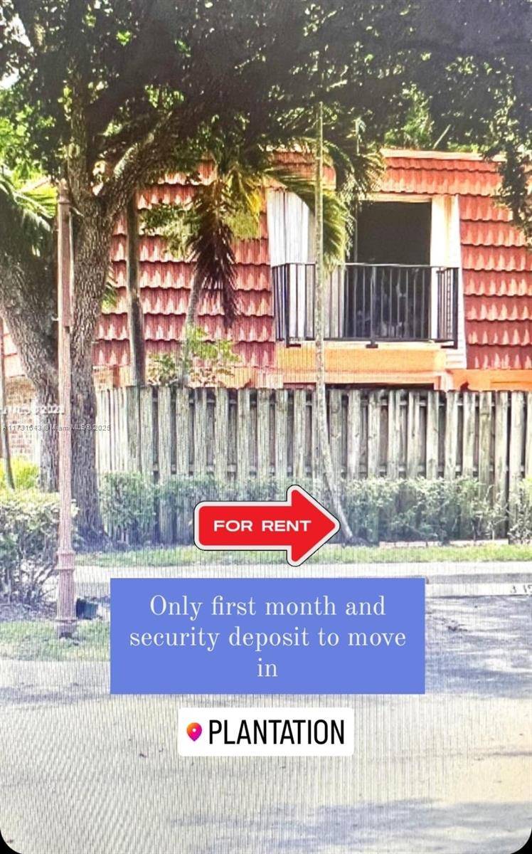 Plantation, FL 33324,9876 NW 6th Ct #9876