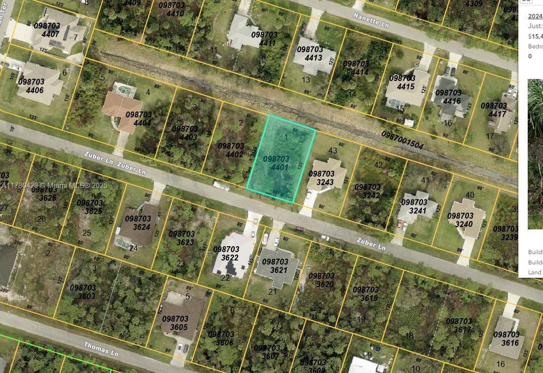 North Port, FL 34286,0 ZUBER LN