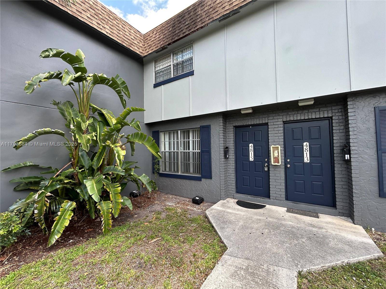 Plantation, FL 33317,4815 NW 9th Dr #4815