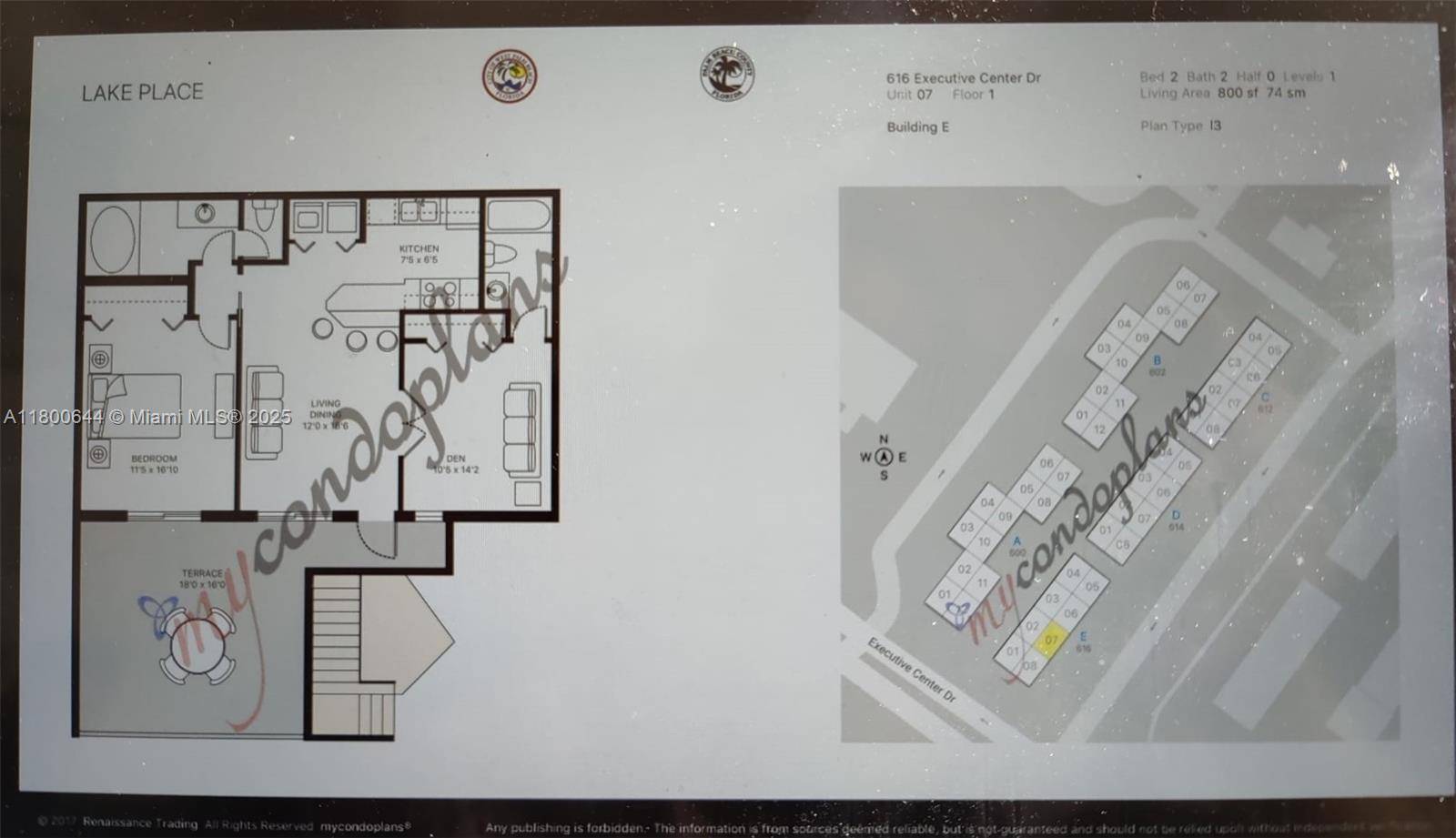 West Palm Beach, FL 33401,616 Executive Center Dr #107