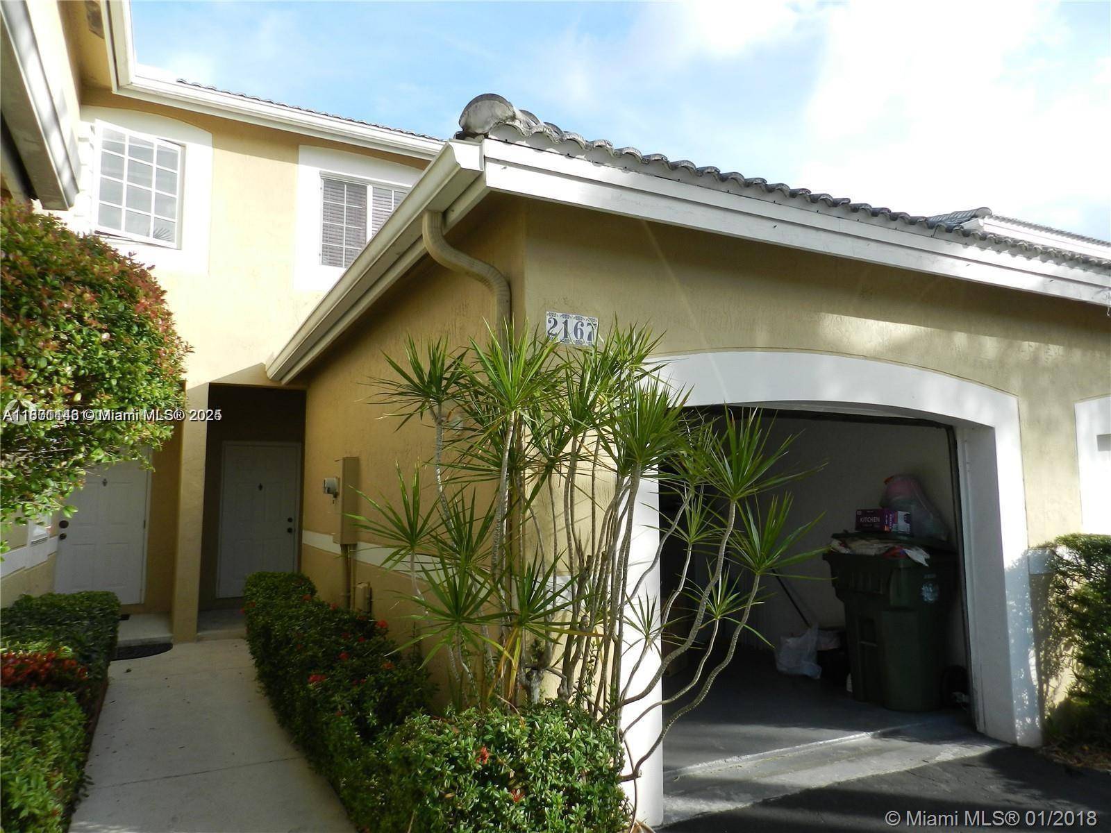 Weston, FL 33327,2167 Madeira Dr #2167