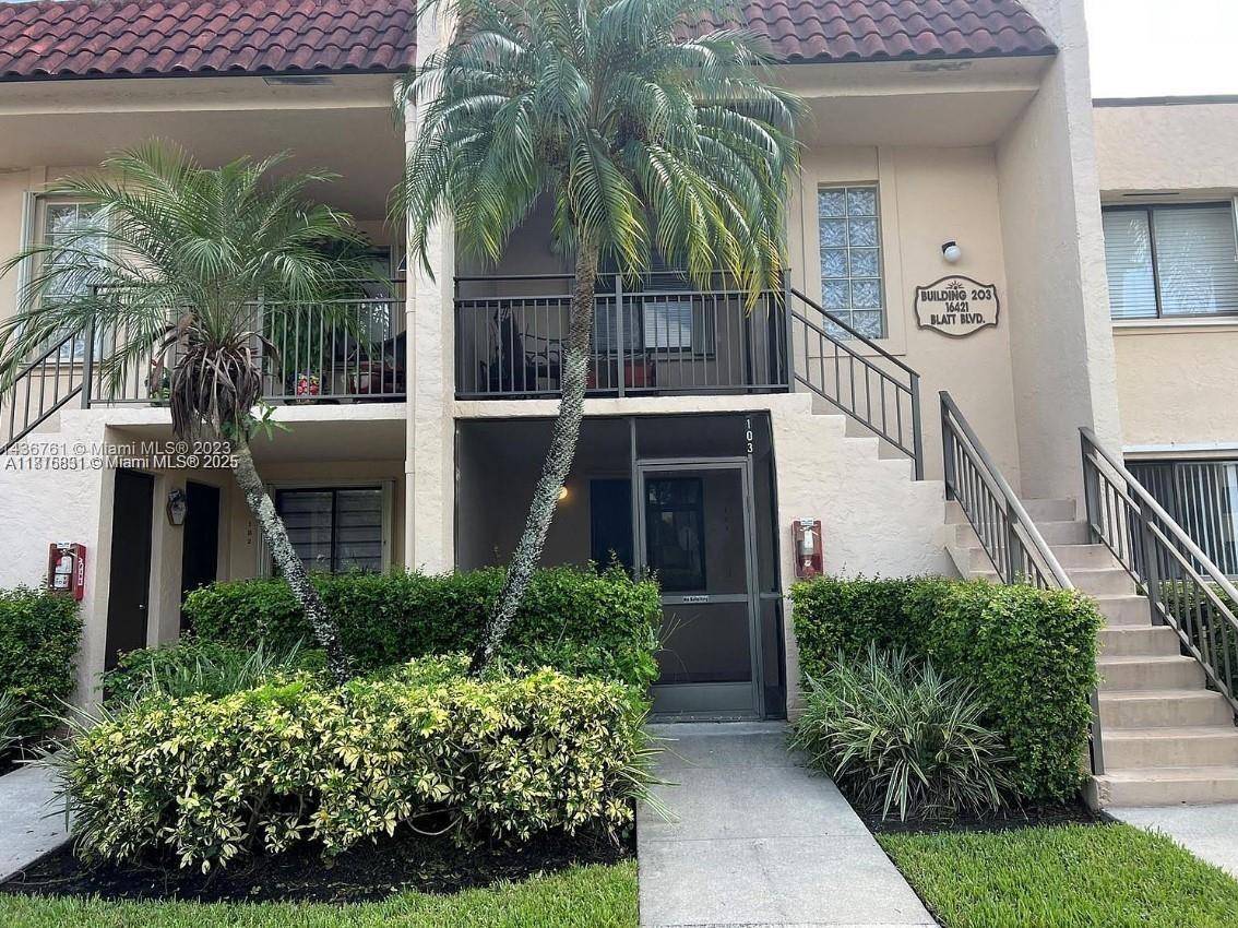 Weston, FL 33326,16421 Blatt Blvd #203