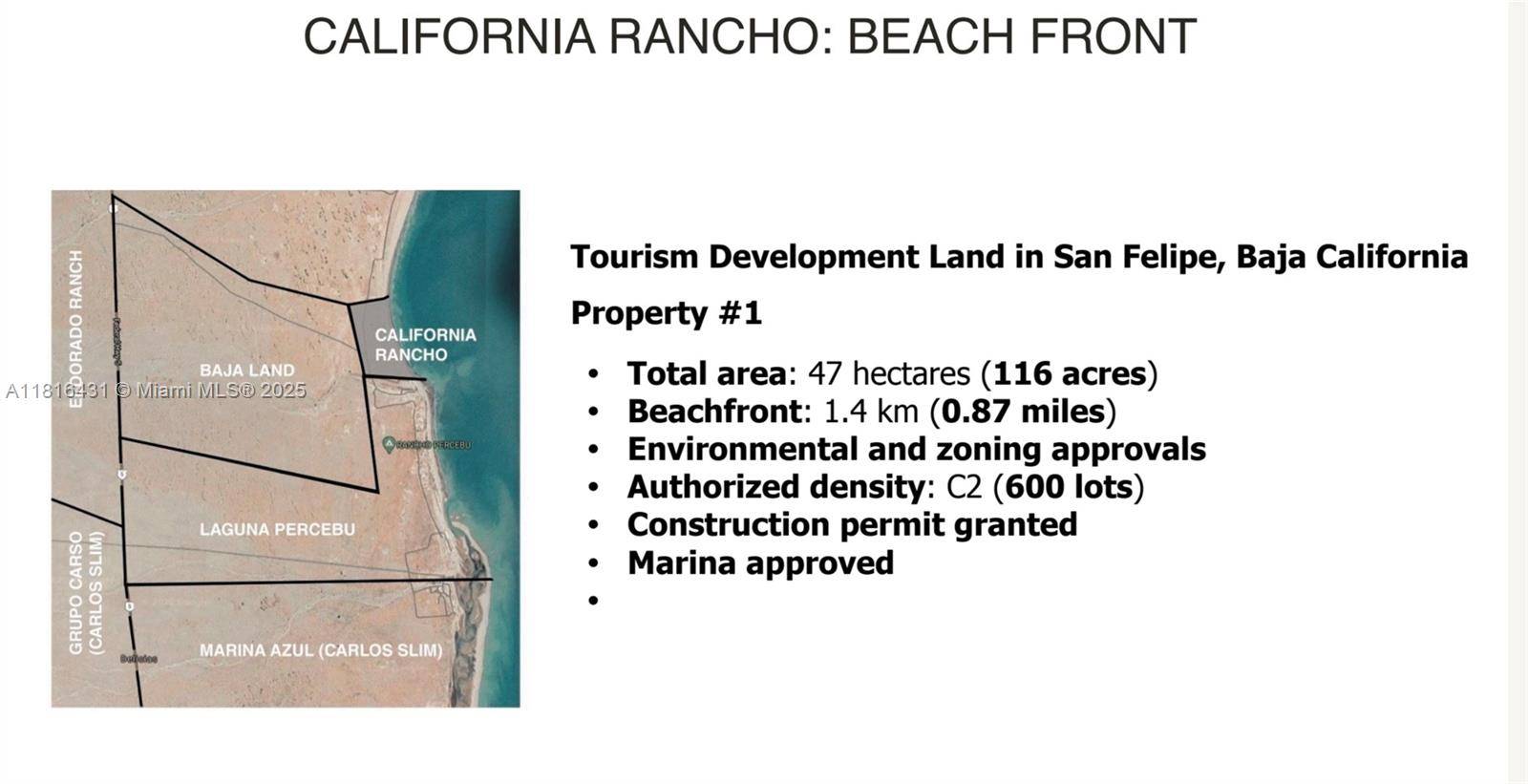 23594,SAN FELIPE -RANCHO CALI SE Baja California