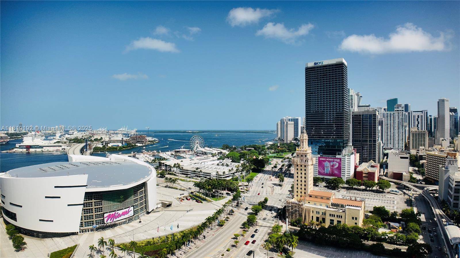 Miami, FL 33132,888 Biscayne Blvd #2501