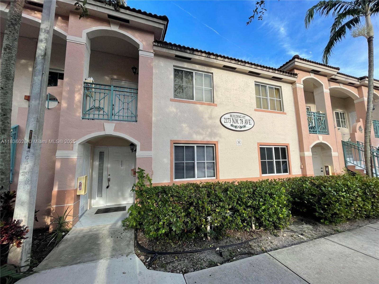 Pembroke Pines, FL 33024,2173 NW 78th Ave #103