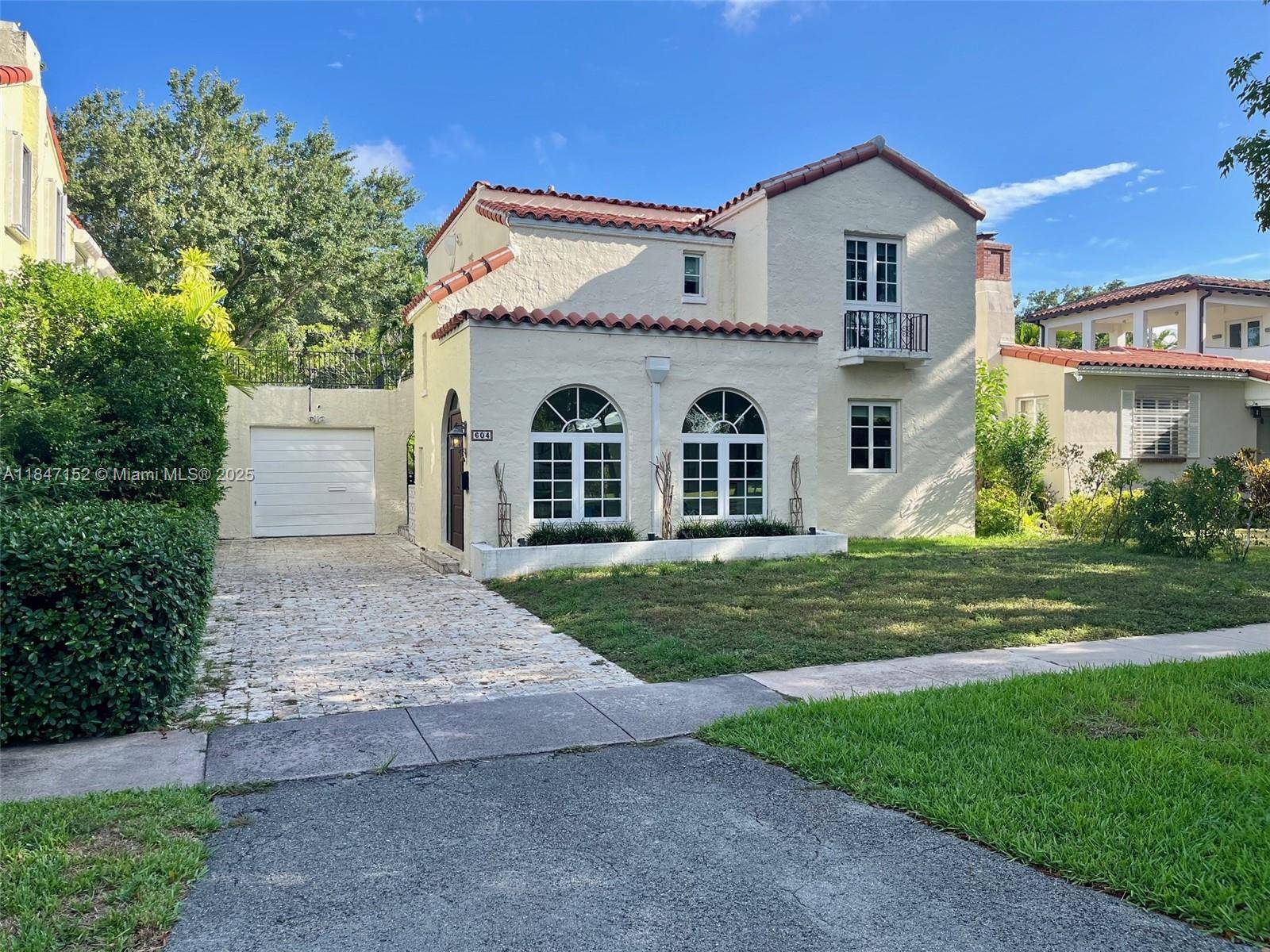 Coral Gables, FL 33134,604 Alcazar Ave