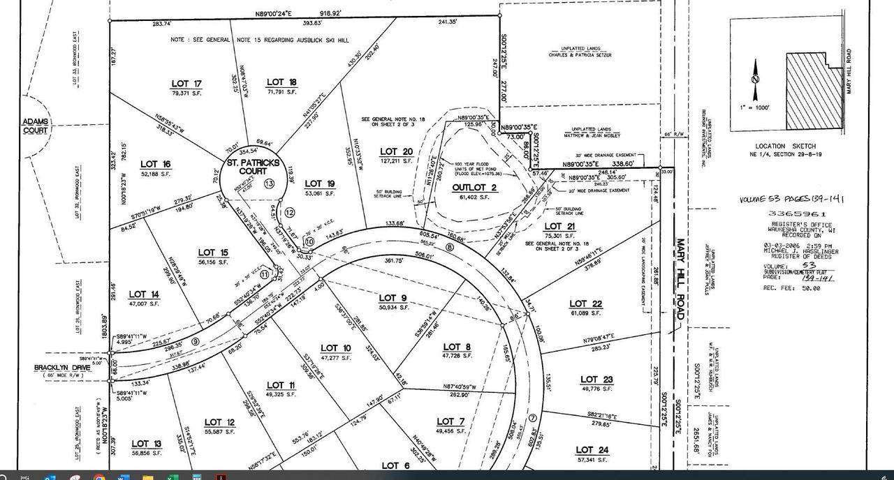 Lisbon, WI 53089,Lt17 ST PATRICKS COURT