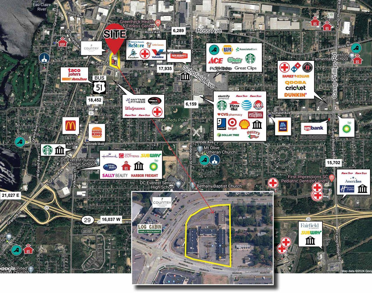 Schofield, WI 54476,1699 SCHOFIELD AVENUE