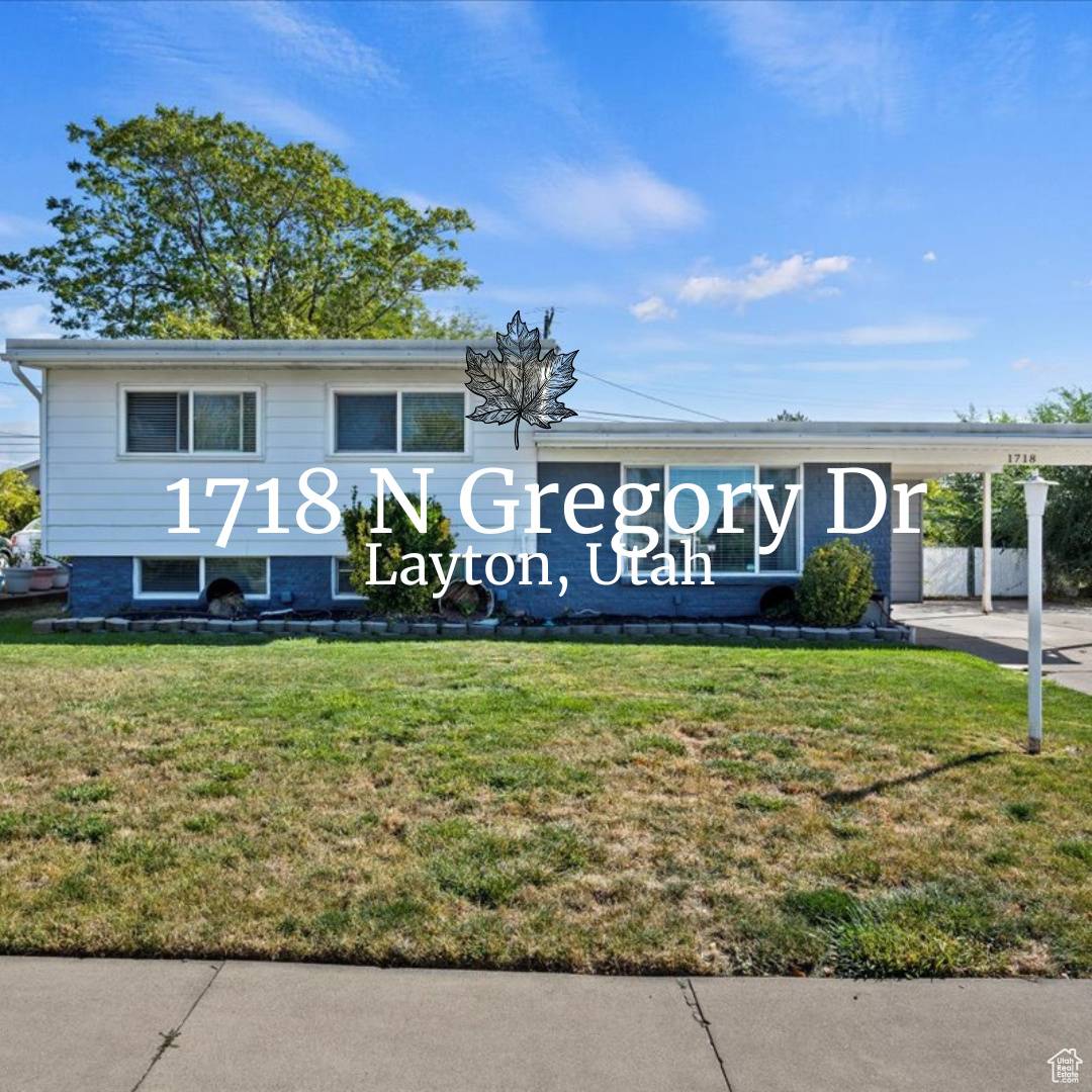 Layton, UT 84041,1718 N GREGORY DR