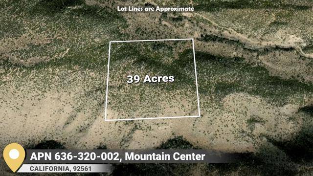 Mountain Center, CA 92561,0 Loop Road