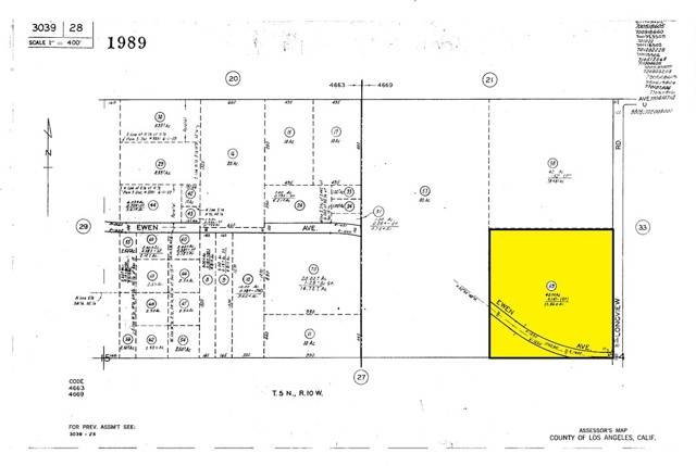 Pearblossom, CA 93553,0 Vac/Cor Longview Pav /Ewen Avenue