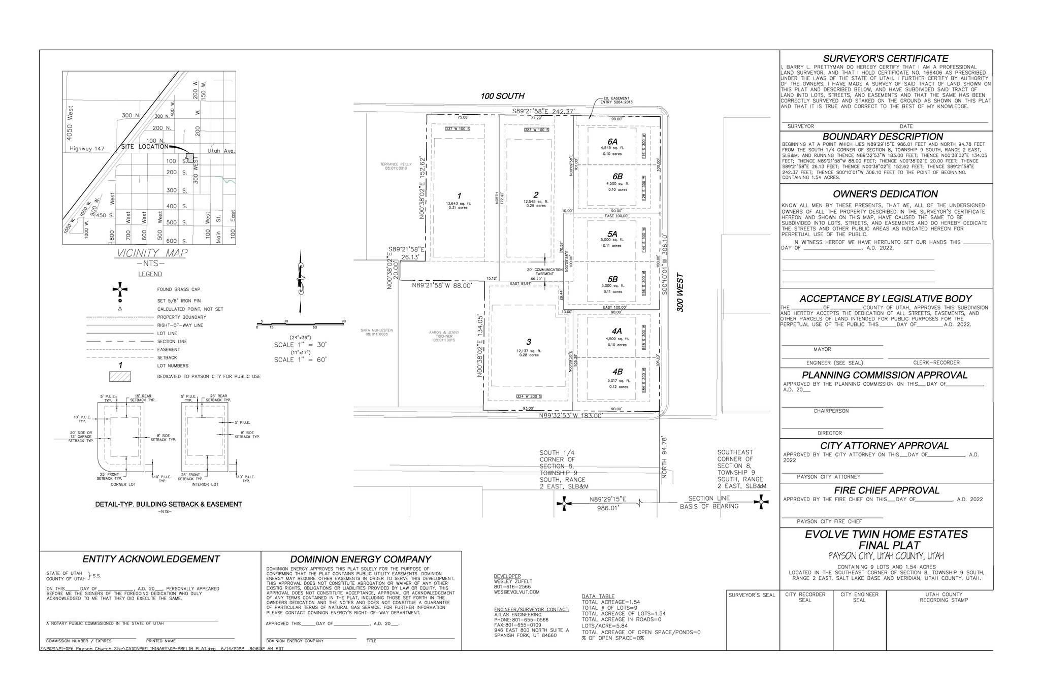 Payson, UT 84651,337 W 100 S #1