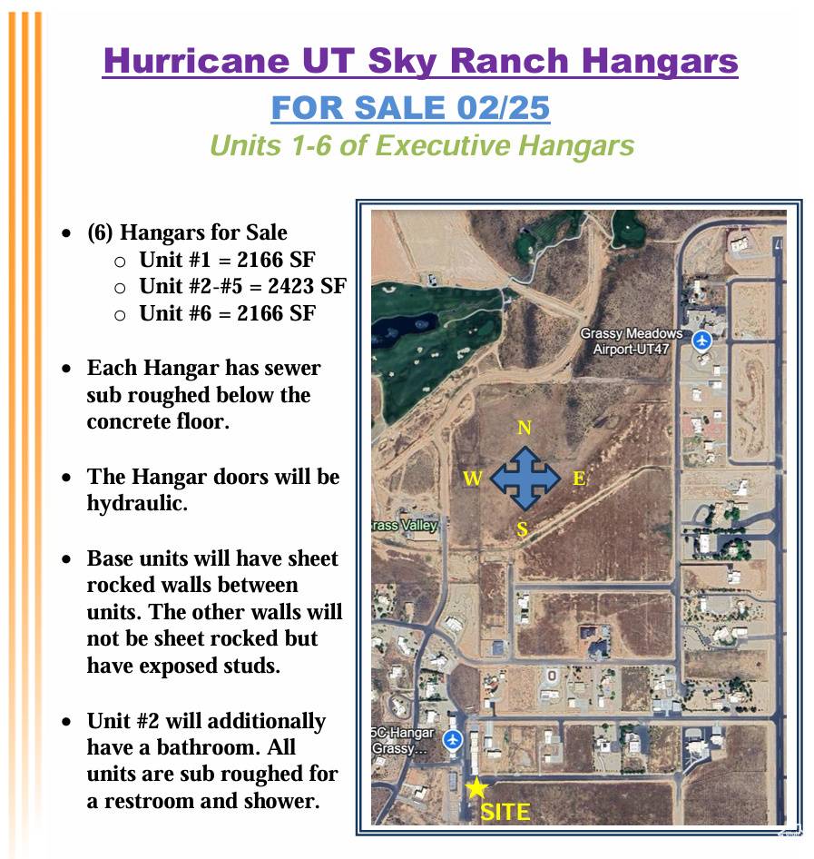 Hurricane, UT 84737,1 GRASSY MEADOWS AIRPORT