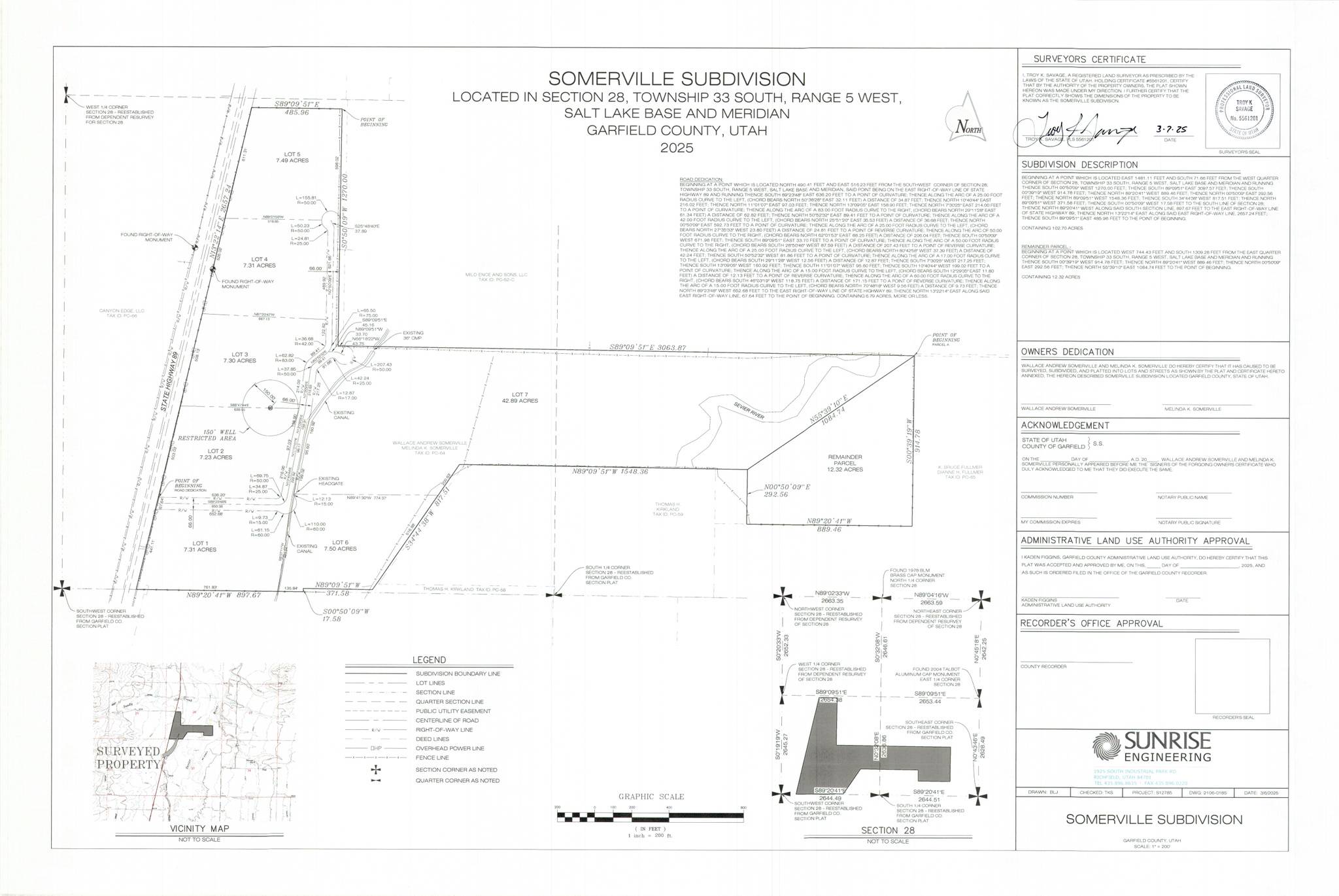 Panguitch, UT 84759,4632 N HIGHWAY 89 (LOT 7)