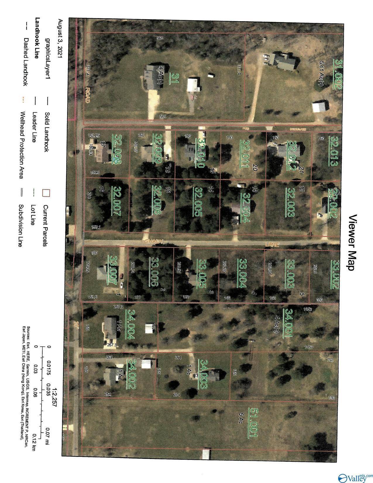 Geraldine, AL 35974,Lot 2 Shady Lane