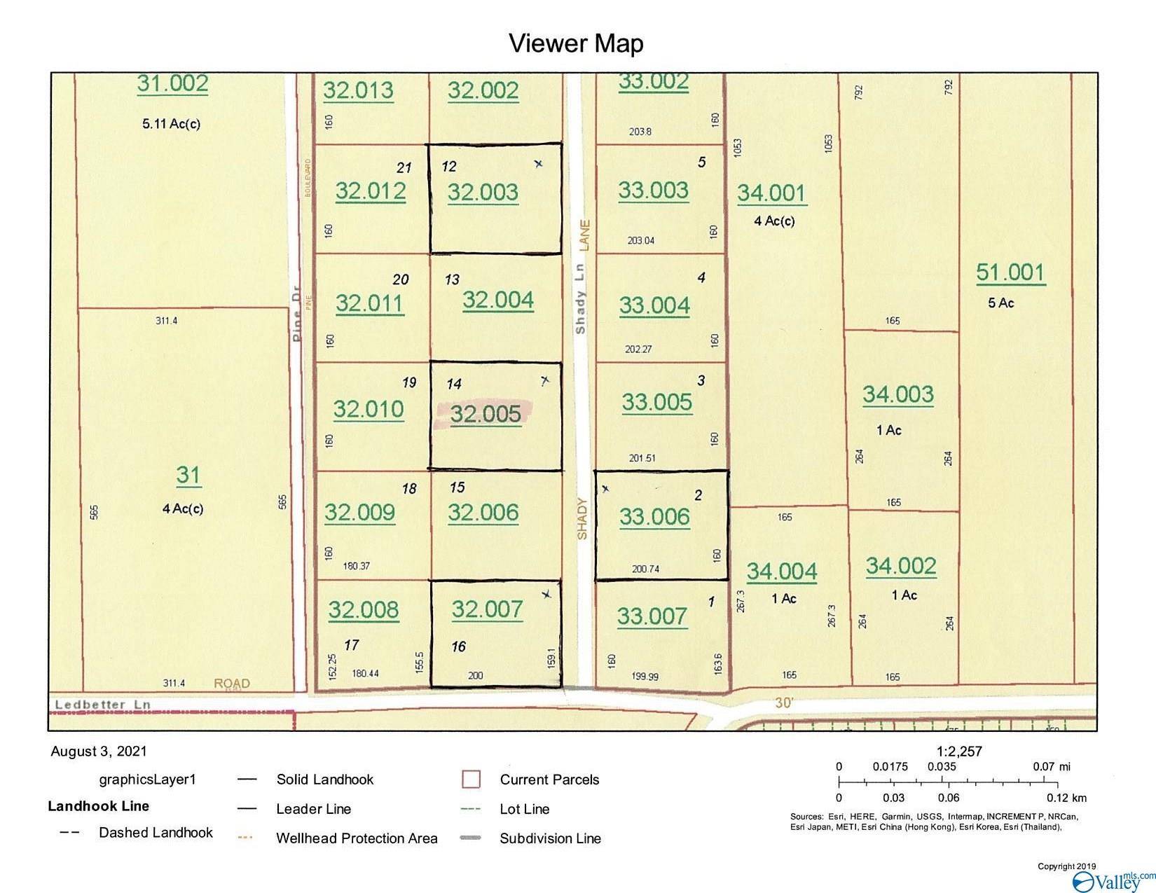 Geraldine, AL 35974,Lot 14 Shady Lane