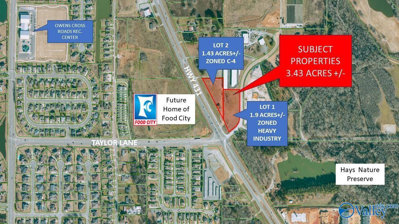 Owens Cross Roads, AL 35763,Lot 1 & 2 Round Bar Drive