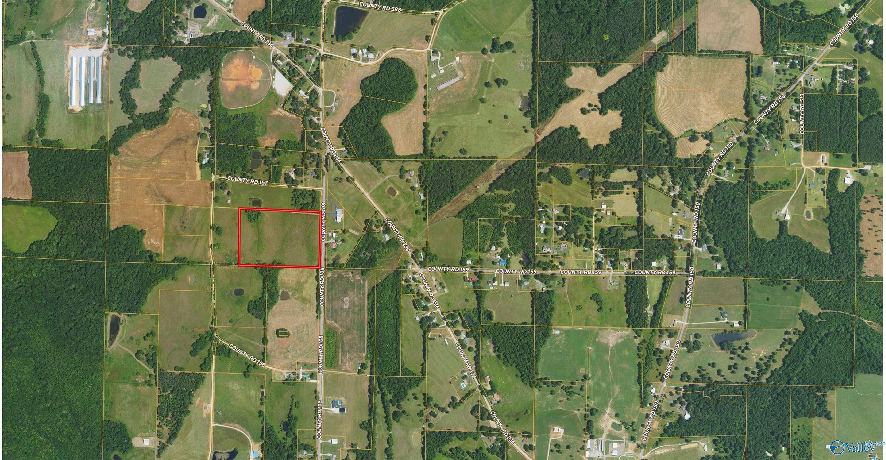 Town Creek, AL 35672,15 acres County Road 108