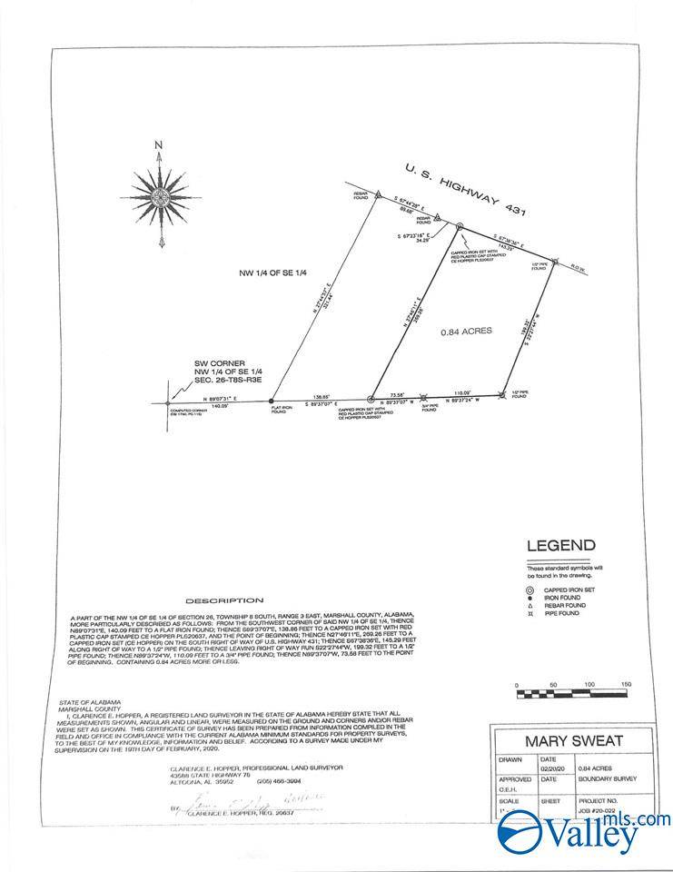 Guntersville, AL 35976,.84 acres US Highway 431