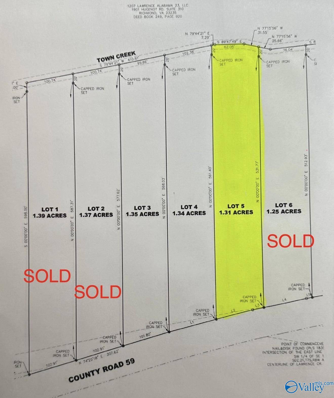 Moulton, AL 35650,Lot #5 County Road 59