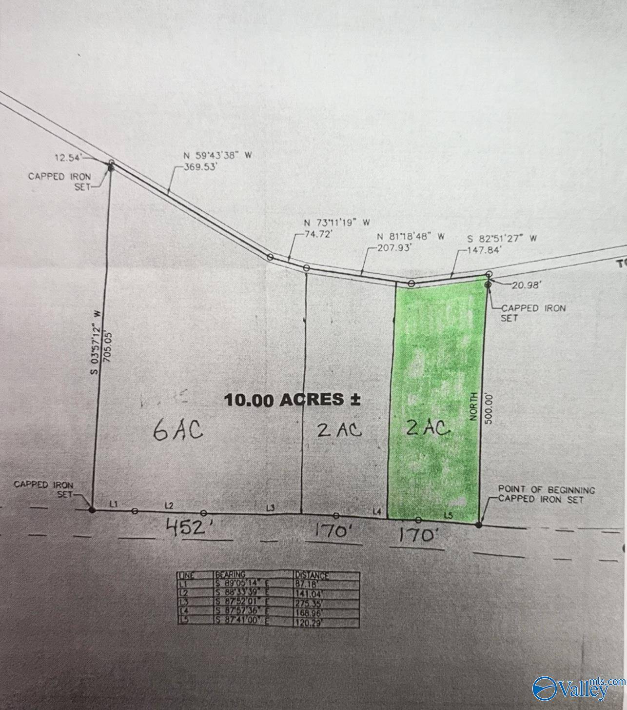 Moulton, AL 35650,2 acre Lot #2 County Road 59