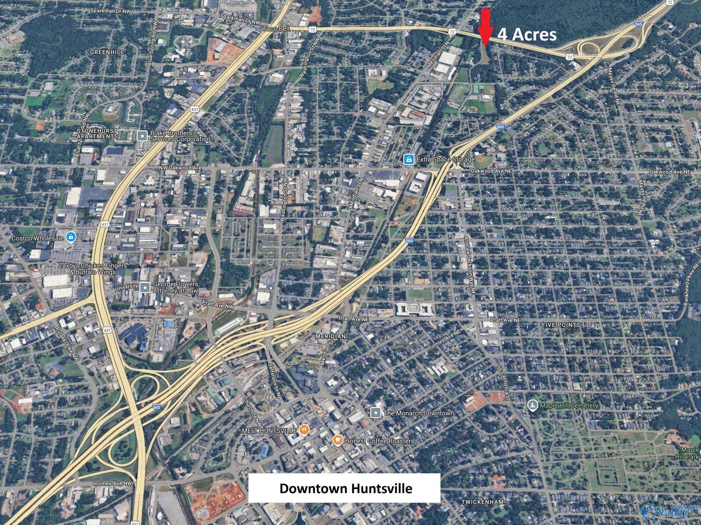 Huntsville, AL 35811,4 Acres Christian Lane