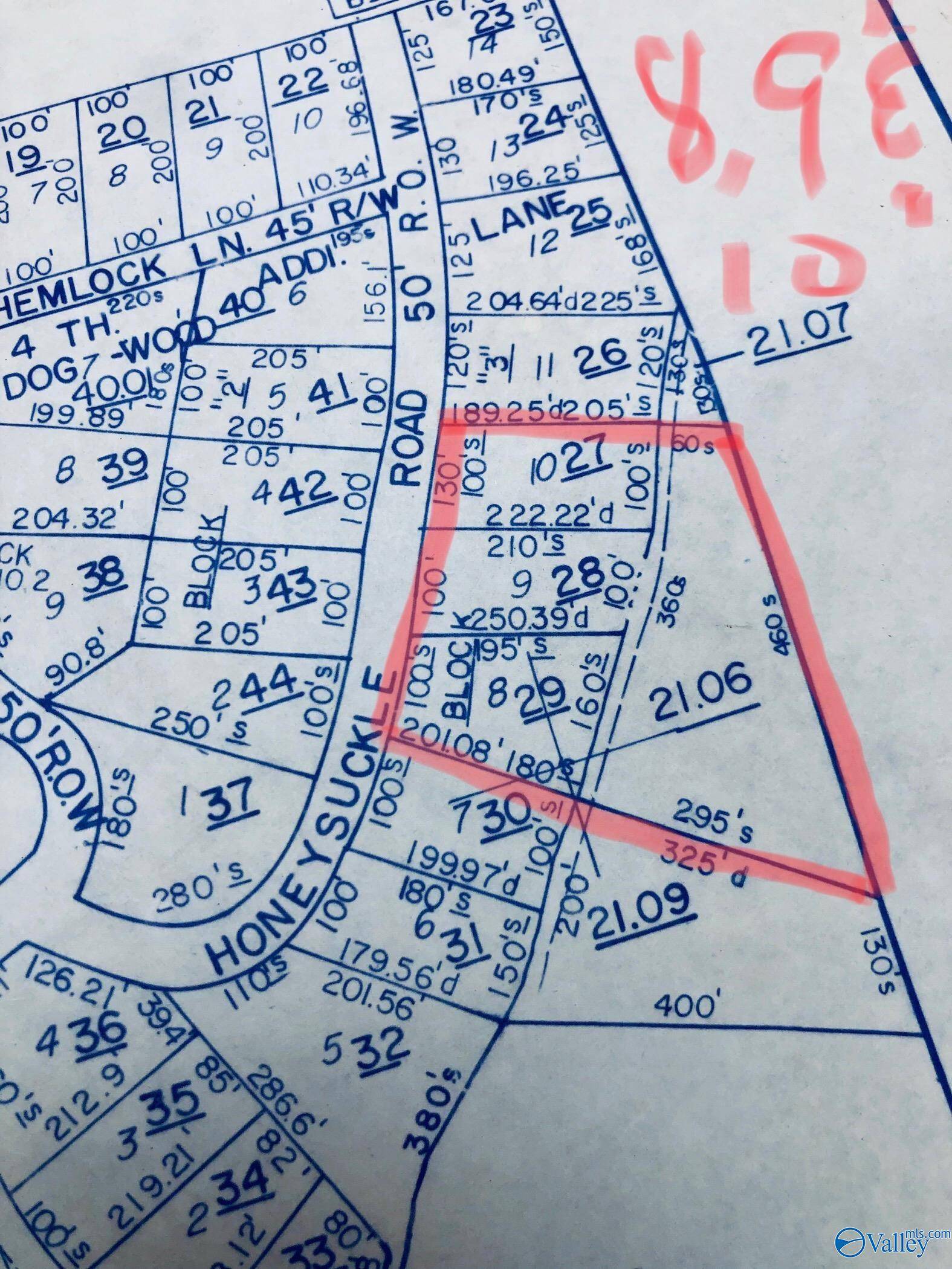 Houston, AL 35572,Lot 8 9 10 Honeysuckle Road
