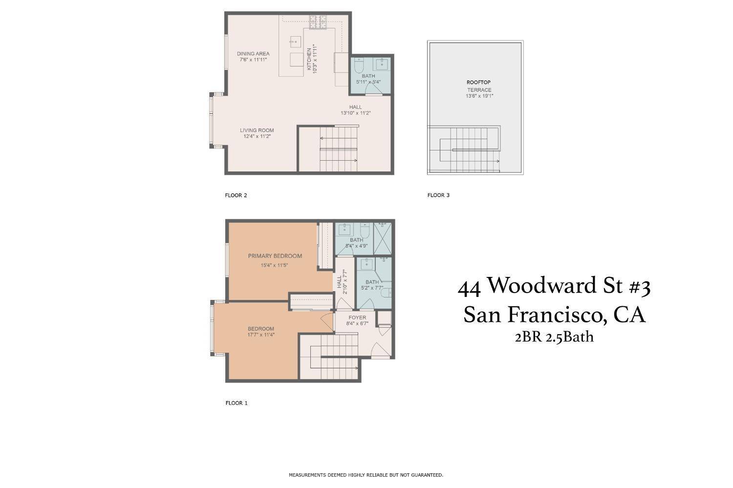 San Francisco, CA 94103,44 Woodward ST 3