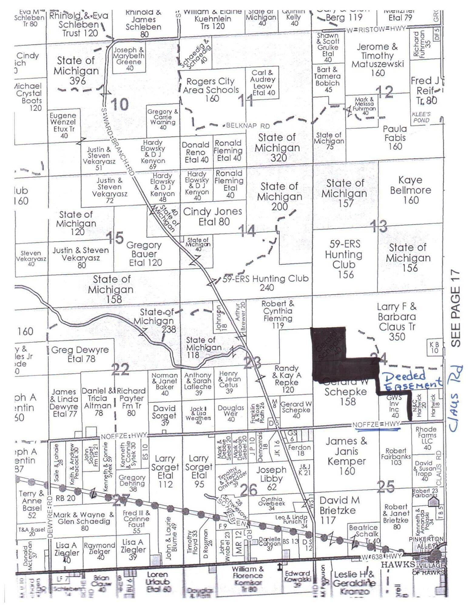 Hawks, MI 49743,Off of Noffze HWY 80 Acres