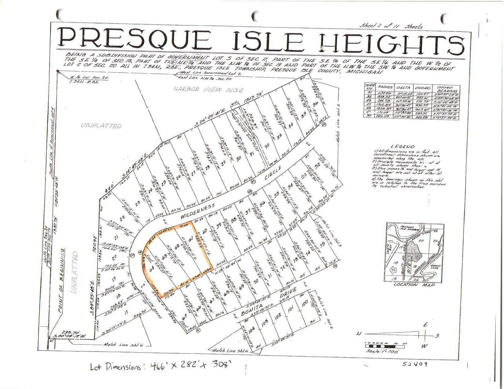 Presque Isle, MI 49777,Wilderness CIR Lots 61-64