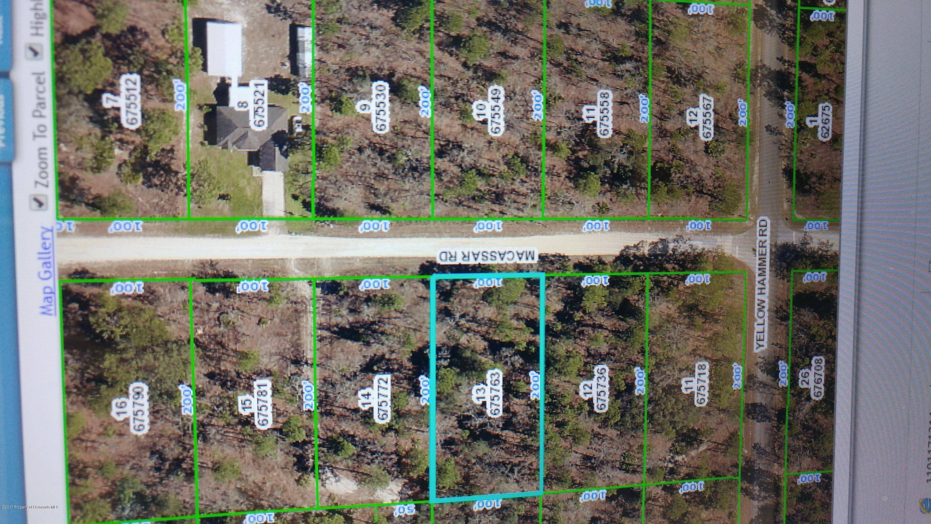 Brooksville, FL 34614,LOT 13 MACASSAR Road