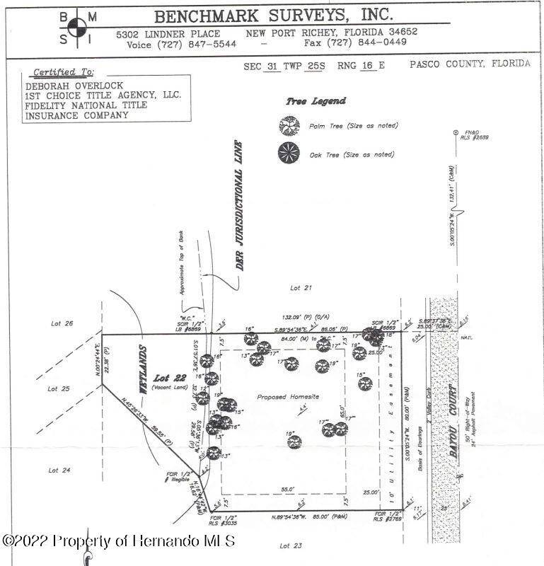 New Port Richey, FL 34652,0 Brightwaters Ct Lot 22