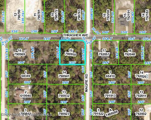 Weeki Wachee, FL 34614,0 Magpie Road