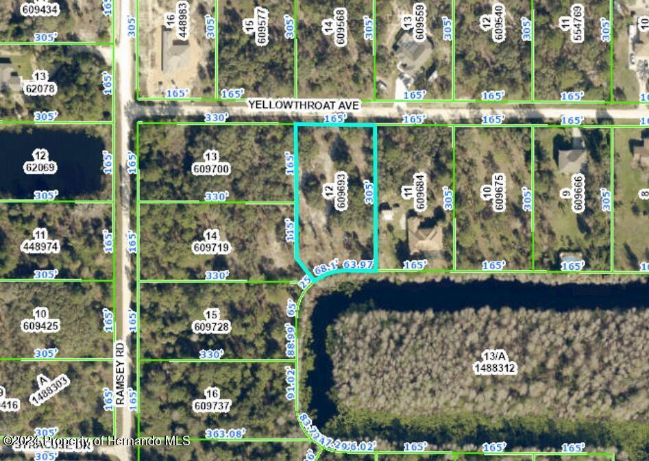 Weeki Wachee, FL 34614,9444 YELLOWTHROAT Avenue