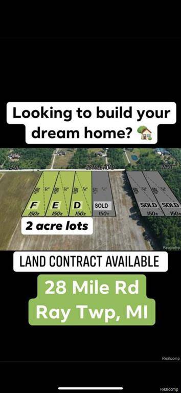 Ray Twp, MI 48096,00000 Lot E 28 Mile  Road