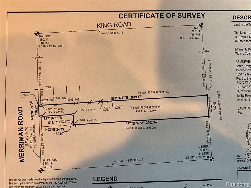 Huron Twp, MI 48164,Vacant MERRIMAN Road