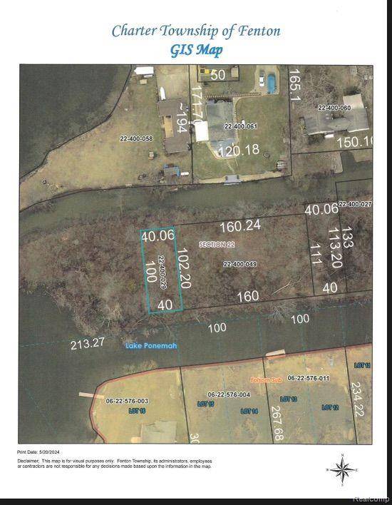 Fenton Twp, MI 48430,VL PONEMAH