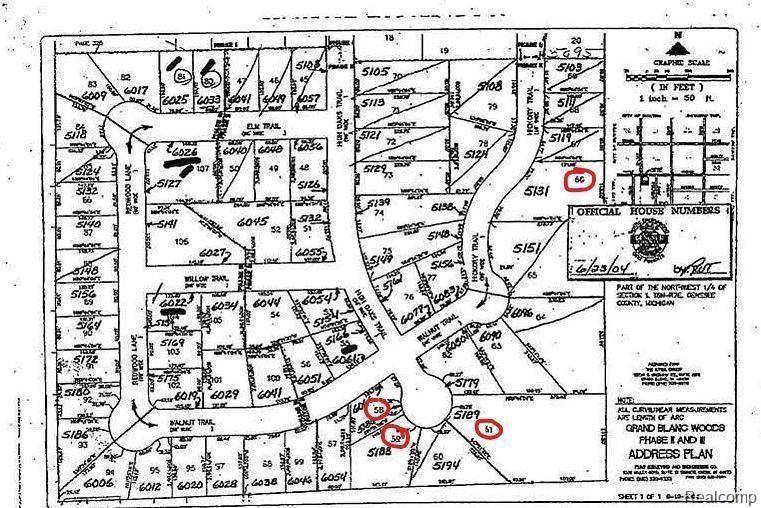 Grand Blanc Twp, MI 48439,VL Lot 58 High Oaks  Trail