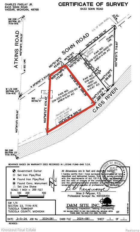 Tuscola Twp, MI 48768,0000 SOHN Road