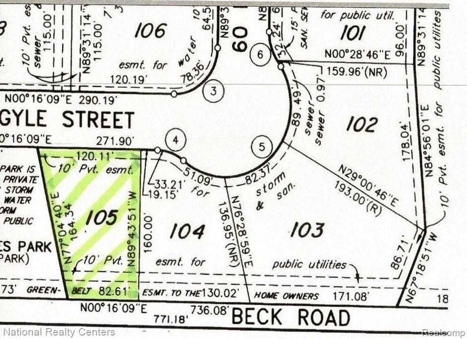 Novi, MI 48374,23261 ARGYLE Street