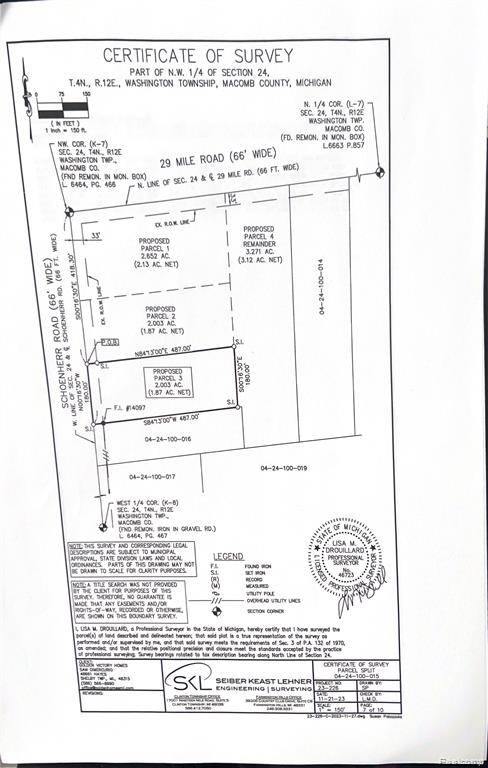 Washington Twp, MI 48094,schoenherr SE 29 MILE AND SCHOEHNERR Road SE