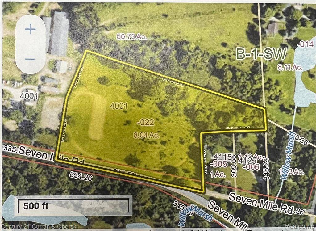 Northfield Twp, MI 48178,0000 7 Mile  Road