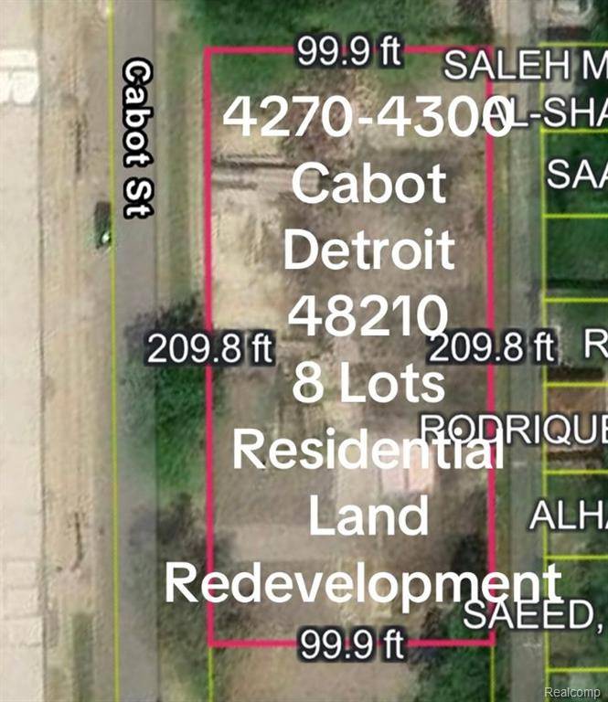 Detroit, MI 48210,4300 CABOT Street