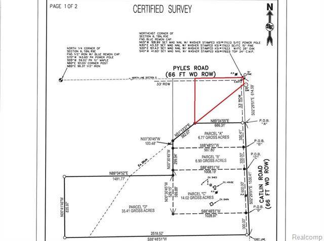 Oregon Twp, MI 48421,VL North PYLES Road